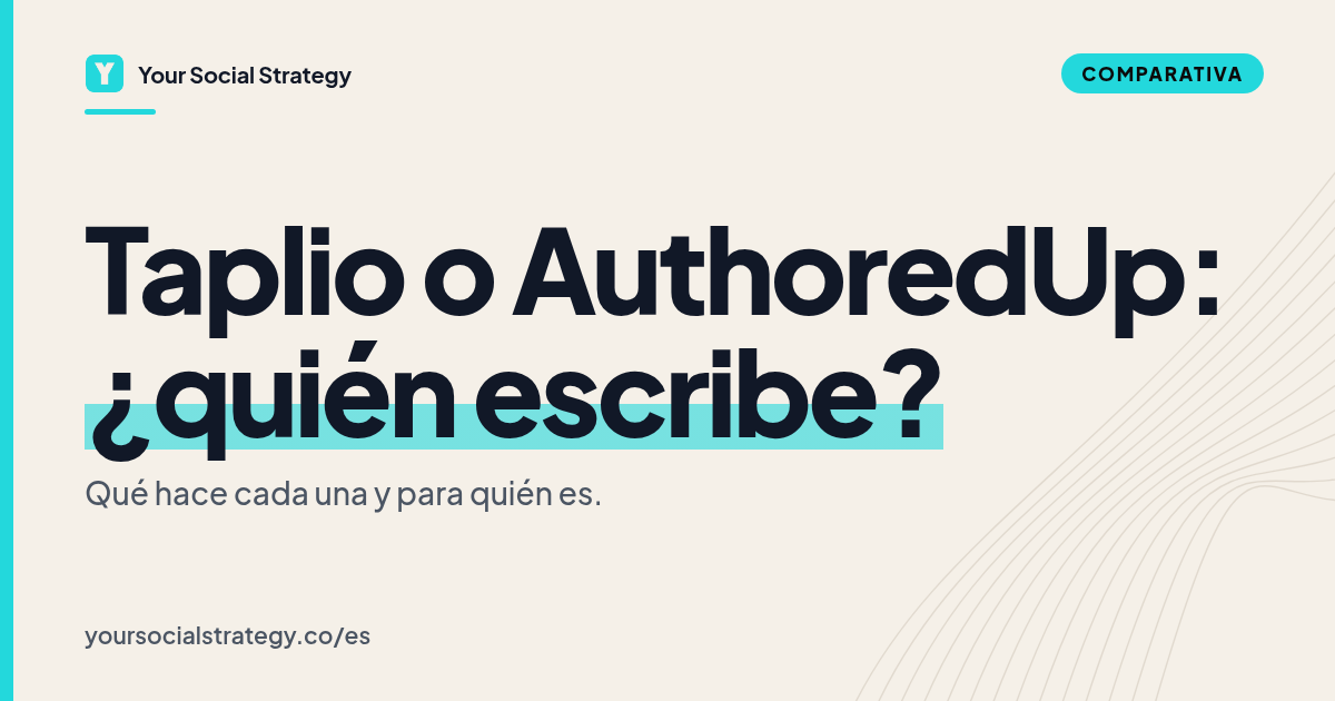 Portada: Taplio o AuthoredUp, ¿quién escribe? Por Frank Velasquez.